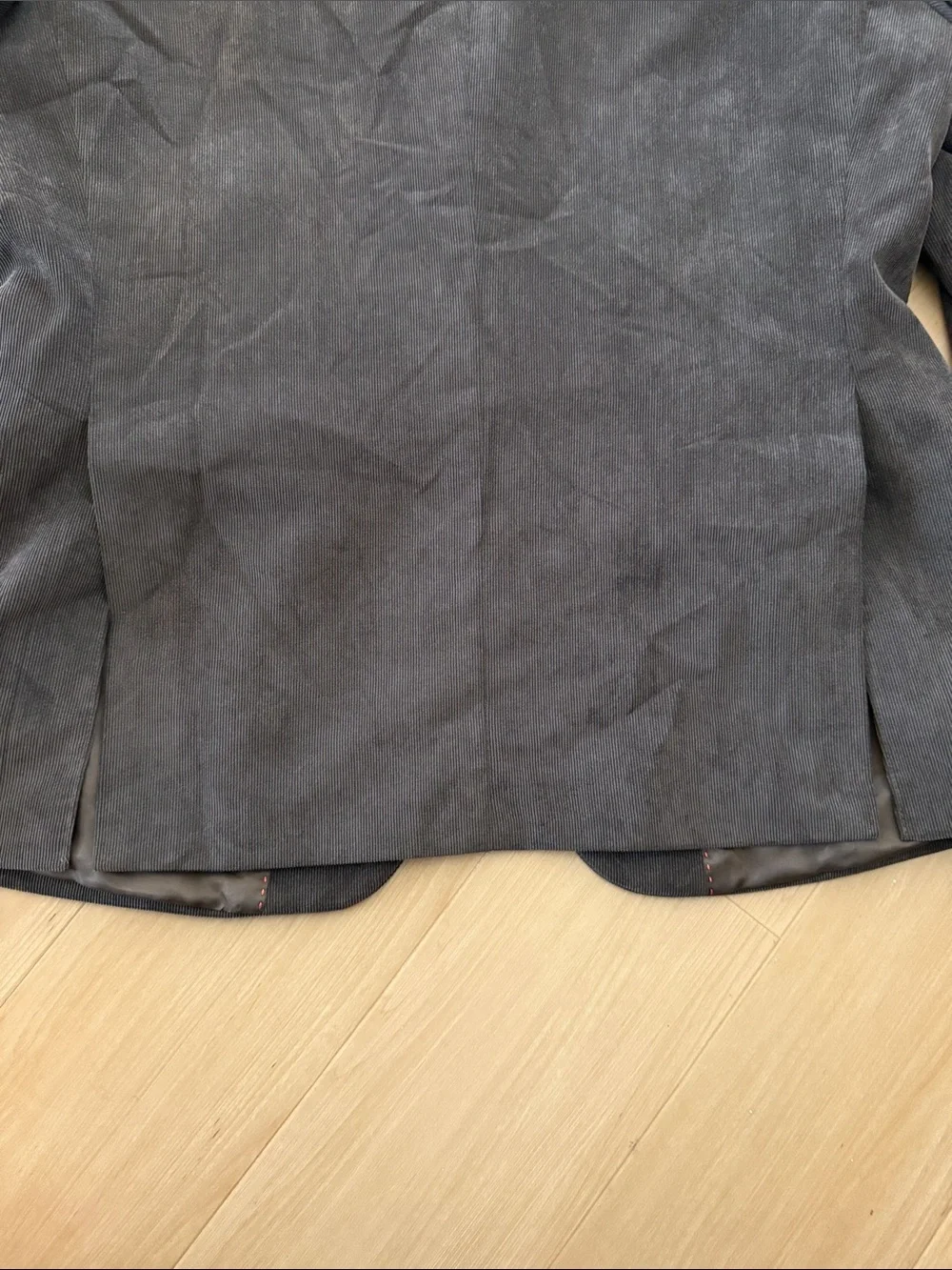 JONES NEW YORK MENS CORDUROY CLASSIC  2-BUTTON SPORTS JACKET BLAZER BROWN 40.S